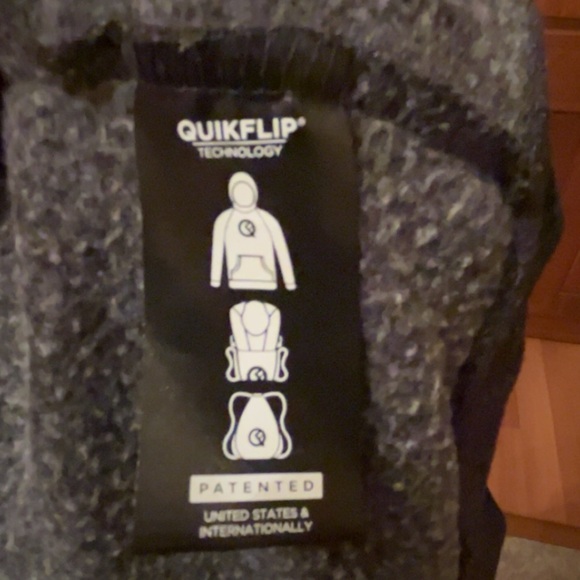 “Quik Flip” Technology Black Men’s Medium Zip Up - Picture 7 of 9